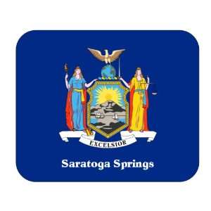  US State Flag   Saratoga Springs, New York (NY) Mouse Pad 