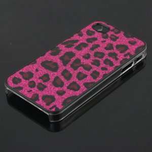   Pink Leopard HARD CASE COVER for Apple iPhone 4 4G 