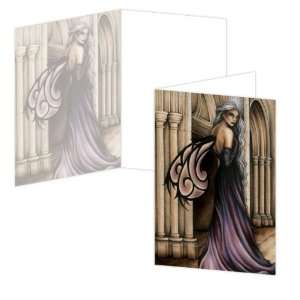 ECOeverywhere Darkness Falls Boxed Card Set, 12 Cards and Envelopes, 4 