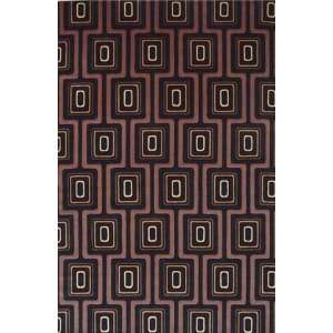  KAS Tate City Grid 8510 Black 2 X 3 Area Rug