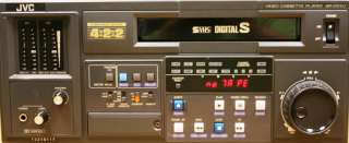 JVC BR D51U S VHS DIGITAL VTR D 9 FEEDER / PLAYER  