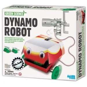  Toysmith Dynamo Robot Green Science Kit Toys & Games