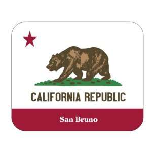  US State Flag   San Bruno, California (CA) Mouse Pad 