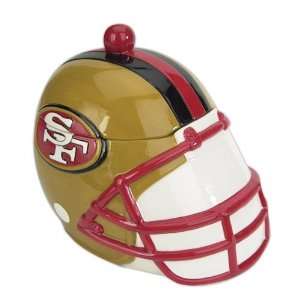 BSS   San Francisco 49ers NFL Ceramic Soup Tureen or Cookie Jar (9x8.5 