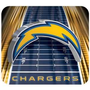 San Diego Chargers Football Field Mouse Pad  Sports 