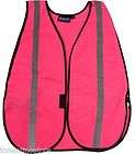 ERB Ladies Safety Vests Pink with Silver Stripes NOT ANSI APPROVED