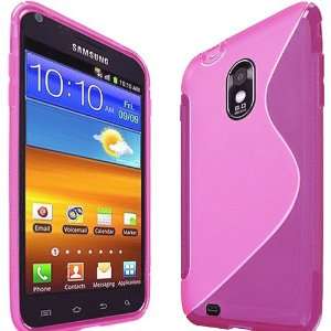  / Matte Translucent Pink Dual Shades Flexible TPU Case for Samsung 