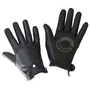   Euston Mens Mock Leather Showerproof Outdoor Cycling Gloves  