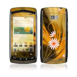  LG Ally VS740 Skin Decal Sticker   Flame Flowers 