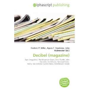  Decibel (magazine) (9786132790996) Books