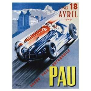  Grand Prix Automobile De Pau 1949 By Andre Bermond Highest 