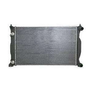  02 05 AUDI A4 RADIATOR, 4cyl; 1.8L, with Engine Oil Cooler 