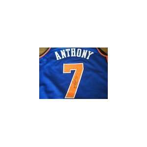  Carmelo Anthony Signed Autographed Jersey NEW York Knicks 