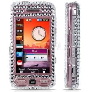   CLEAR DOG CRYSTAL DIAMOND BLING CASE FOR SAMSUNG S5230 Electronics