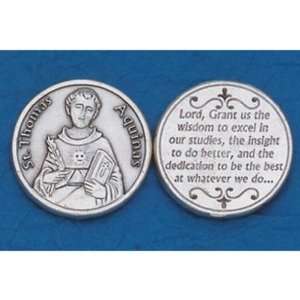 25 St. Thomas Aquinas Prayer Coins Jewelry