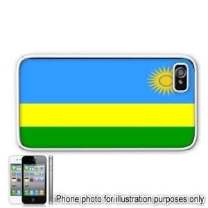  Rwanda Rwandan Flag Apple Iphone 4 4s Case Cover White 