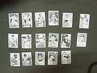 1969 TOPPS DECKLE EDGE CARD LOT OF 17 DIFFERENT   ROSE 