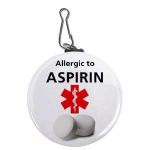  Creative Clam Allergic To Aspirin Medical Alert 2.25 Inch 