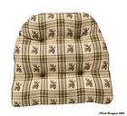 pine lodge pinecone cabin padded fabric country ch buy