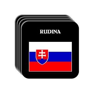  Slovakia   RUDINA Set of 4 Mini Mousepad Coasters 