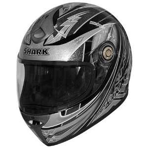  Shark RSF 3 Axium Full Face Helmet Large  Silver 