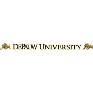  Depauw University Decal D Strip