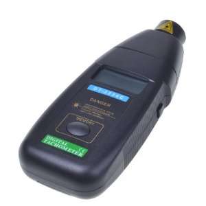   Type LED Digital Laser Photo Tachometer Contact RPM