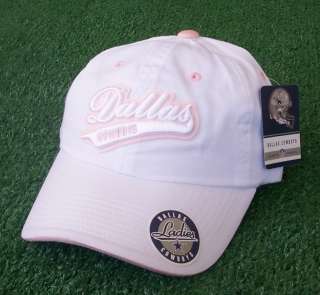 Dallas Cowboys Womens Pink White Hat Cap Reebok New  