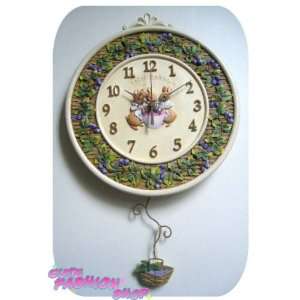  Beatrix Potter Peter Rabbit Bunnies Pendulum Clock