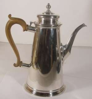   Silver Tea Pot George I Currier & Roby, New York Circa Early 1900s