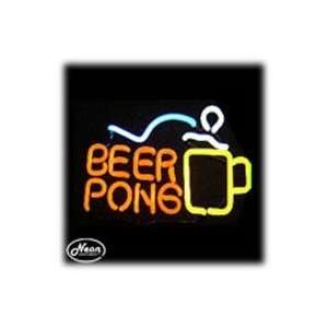  Neon Direct ND BEER PONG Beer Pong Neon Sculpture Sports 