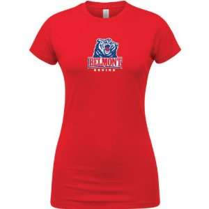  Belmont Bruins Red Womens Logo T Shirt