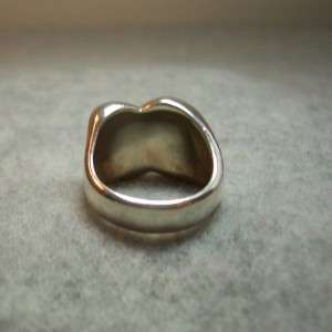 Robert Lee Morris Sterling Silver Circle Ring Size 7  