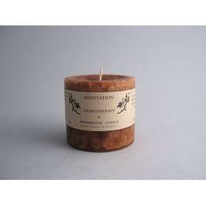   aromatherapy half pillar candle Bennington Candle