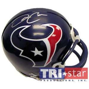  David Carr Houston Texans Autographed Mini Helmet Sports 