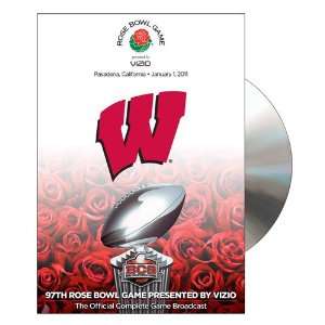  Wisconsin Badgers 2011 Rose Bowl Champions Official Game 