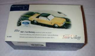 Department 56   1964 1/2 Ford Mustang   Yellow  