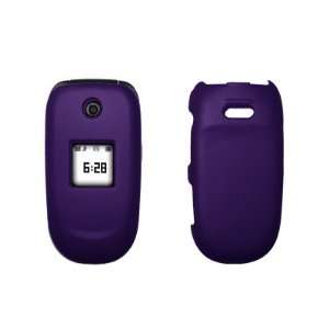  Samsung Stride R330 Purple Rubberized Hard Cover Crystal 