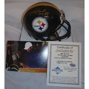  Mel Blount Pittsburgh Steelers Autographed Mini Helmet 