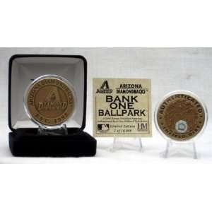  Arizona Diamondbacks Bank One Auth. Infield Dirt Coin 