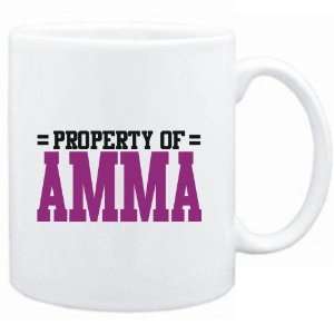 Mug White  Property of Amma  Female Names  Sports 