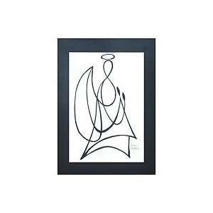  NOVICA Abstract Painting   Angel