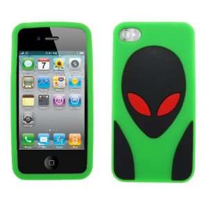  ALIEN E.T. ET Silicone Skin Case Cover (GREEN) for Apple 