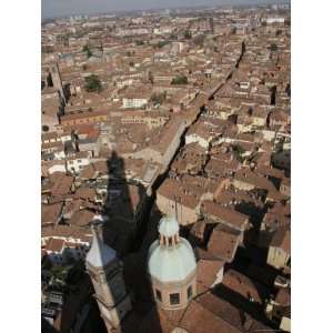 Bologna from Torre Degli Asinelli Tower, Italy Stretched 