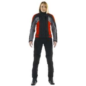  DAINESE XANTUM D DRY® WOMENS JACKET BLACK/RED 32 USA/42 