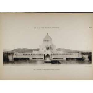  Prix Rome Vaudremer Bonnet Royal Tomb   Original Print