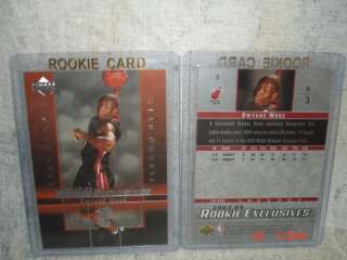 DWAYNE WADE ROOKIE 03/04 Upper Deck Exclusives Card #5  