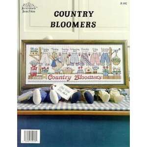  Country Bloomers   Cross Stitch Pattern Arts, Crafts 