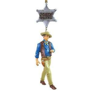 John Wayne Rio Bravo Sheriff Ornament 