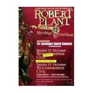  ROBERT PLANT Wolverhampton Civic Centre 12/13th December 